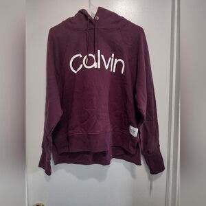Calvin Klein Purple Hoodie Size M
